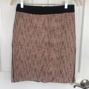 Banana Republic Mulitcolor Tweed Pencil Skirt